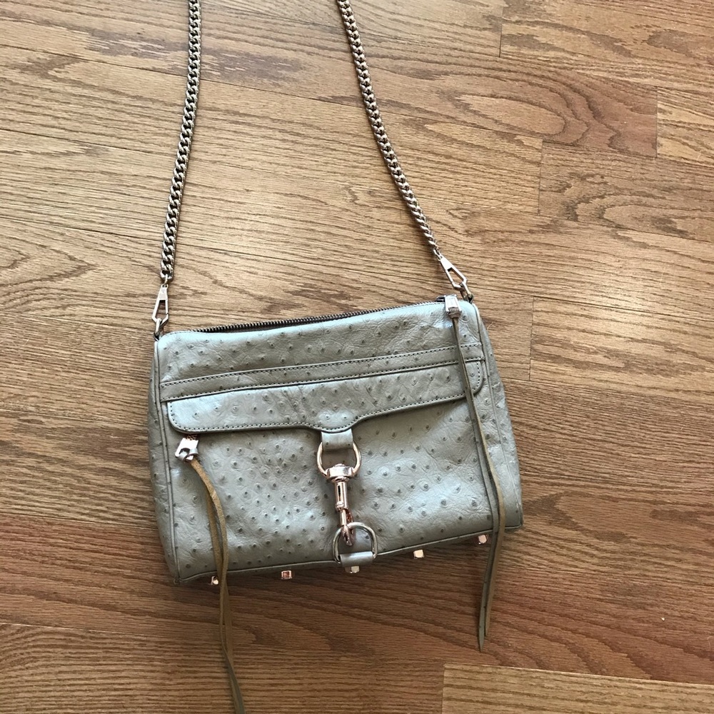 Rebecca Minkoff Ostrich Embossed MAC